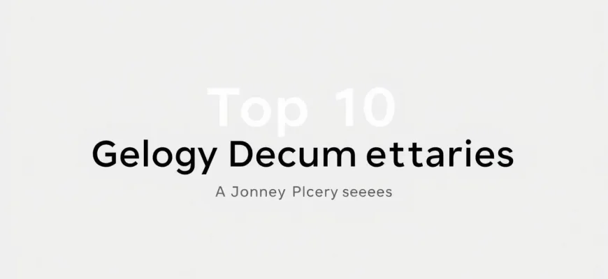 Geology Documentaries: A Journey into Earth's Secrets
