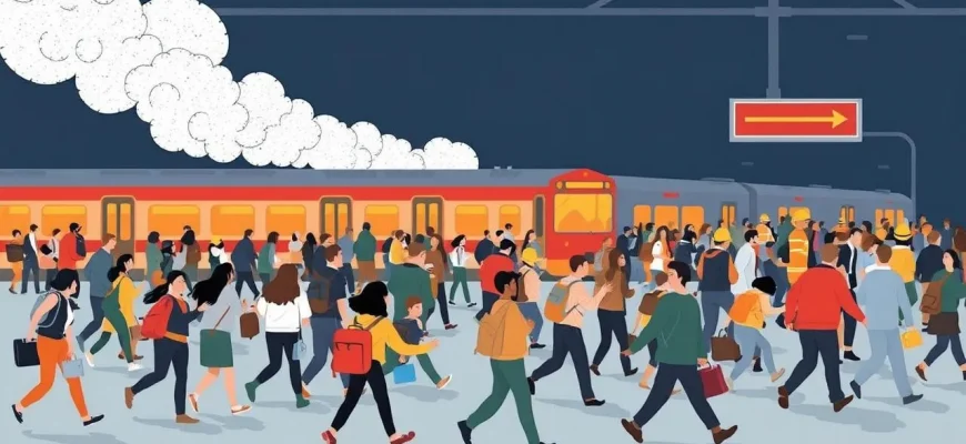 Disaster Movies: Evacuation at the Train Station