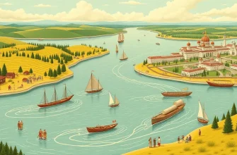 Historical Trade on the Volga: A Cinematic Journey