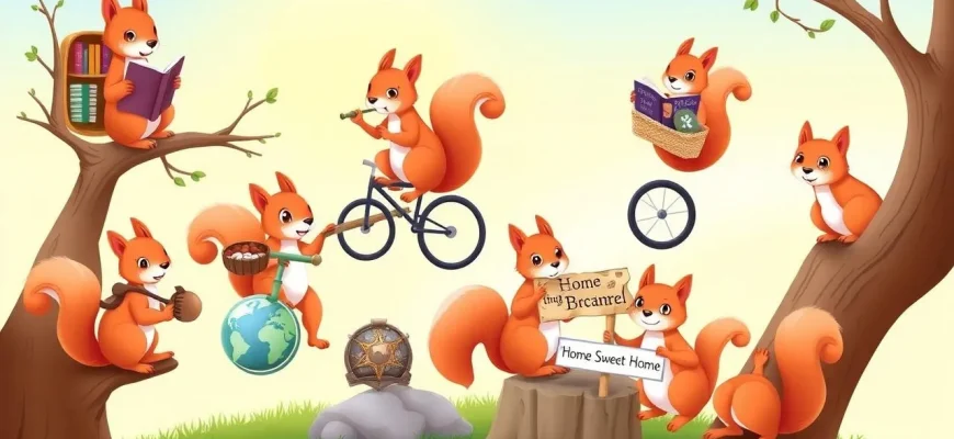 Family Squirrel Movies - A Whimsical Collection