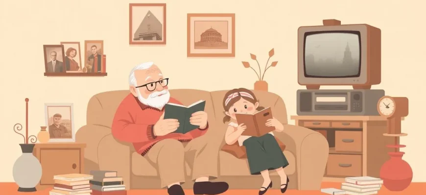 Soviet Films: Grandpa and Granddaughter
