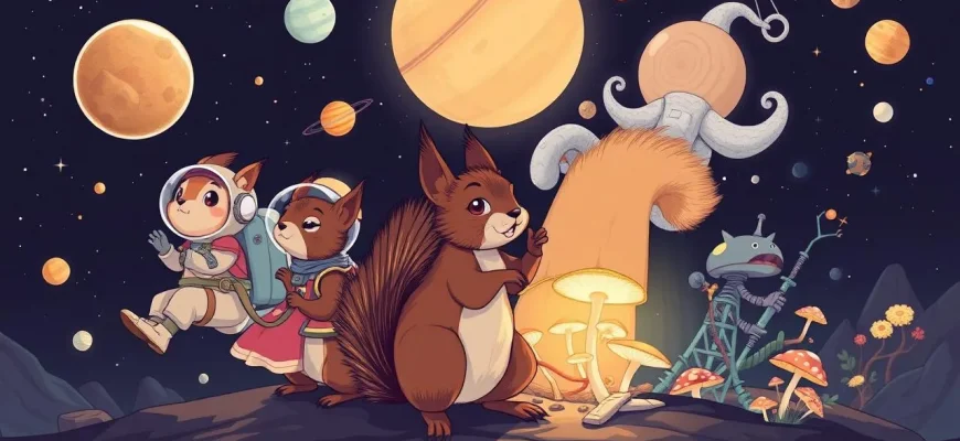 Sci-Fi Squirrel Adventures: A Cinematic Journey