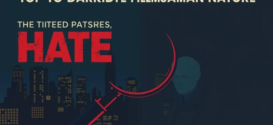 Detective Films That Delve Into Hate