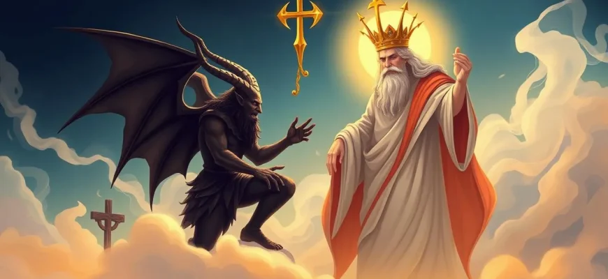 Divine Dramas: A Cinematic Exploration of God and Devil