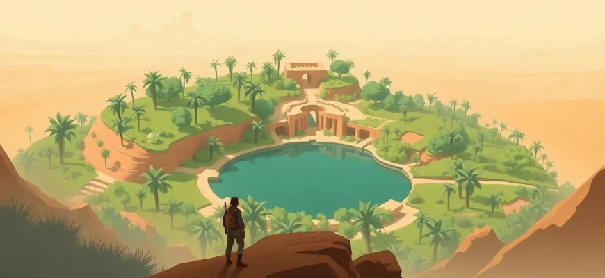 Adventure in Lost Oases: A Cinematic Journey