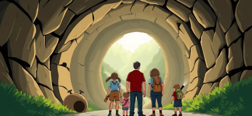 Family Tunnel Adventures: A Cinematic Journey