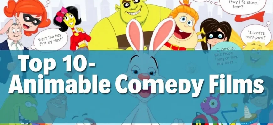 Top 10 Animated Comedy Films You Can't Miss