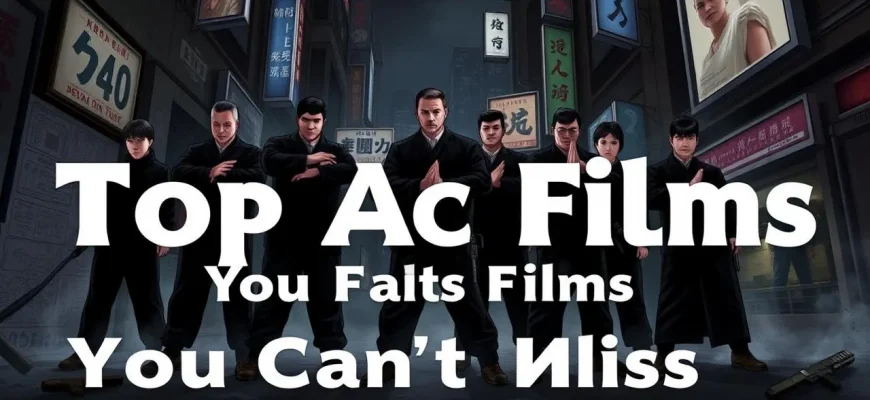Top 10 Triad Action Films You Can't Miss
