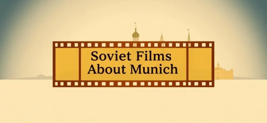 Soviet Films About Munich: A Cinematic Journey