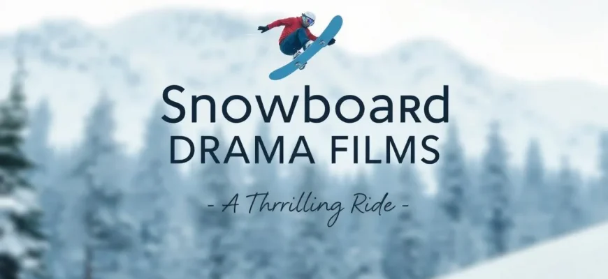 10 Snowboard Drama Films to Get Your Heart Racing