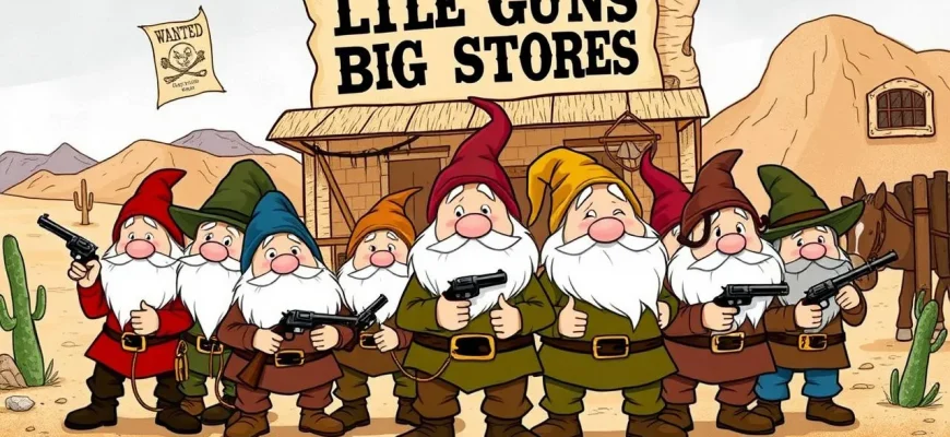 Little Guns, Big Stories: A Collection of Western Films with Dwarves