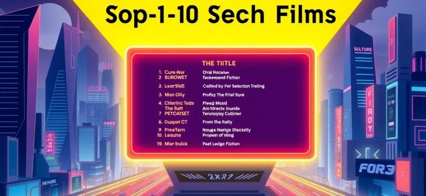 Sci-Fi Films About Cutting-Edge Technology