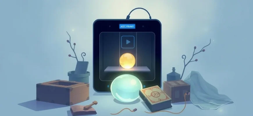Fantasy Films Featuring 3D Printers