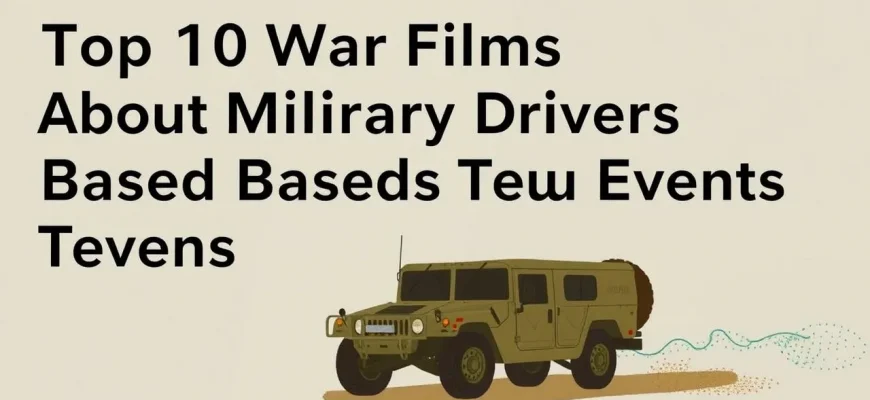 Top 10 War Films About Military Drivers Based on True Events