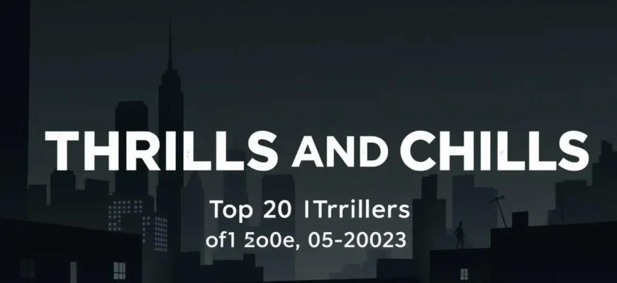 Top 20 Thrillers of 2022-2023