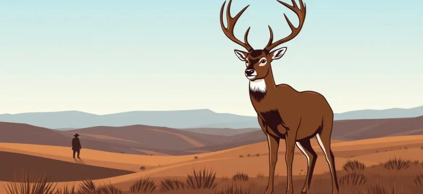 Deer in the Wild West: A Cinematic Journey