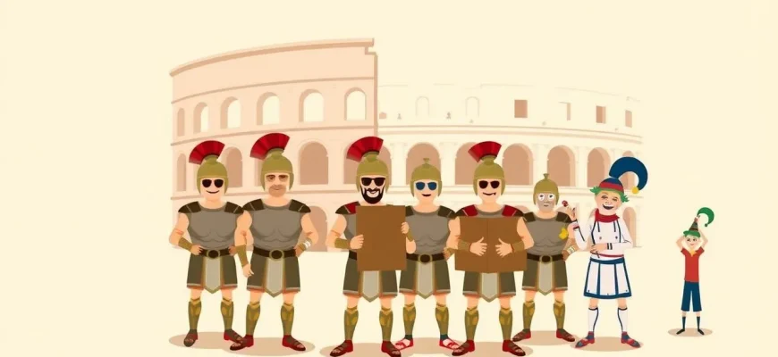 Top 10 Gladiator Comedies for a Laugh