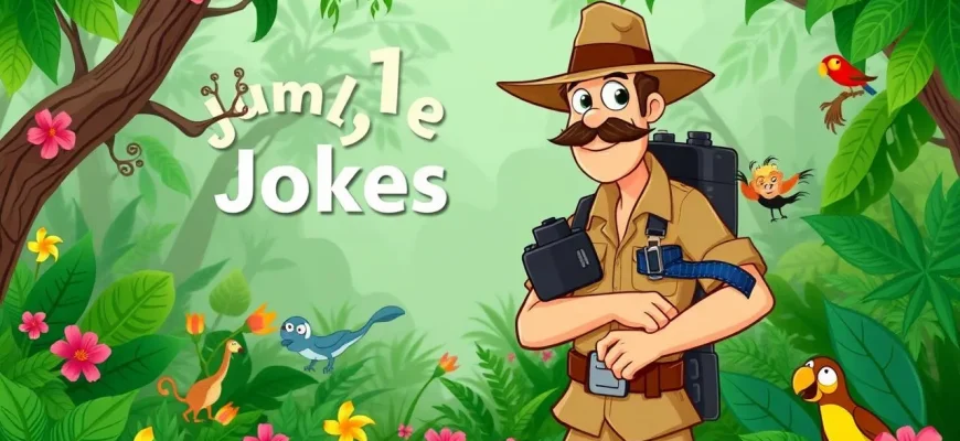 Jungle Jokes: A Collection of Hilarious Jungle Comedies