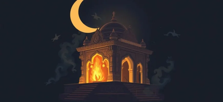 Mystical Fire Temples: A Cinematic Journey