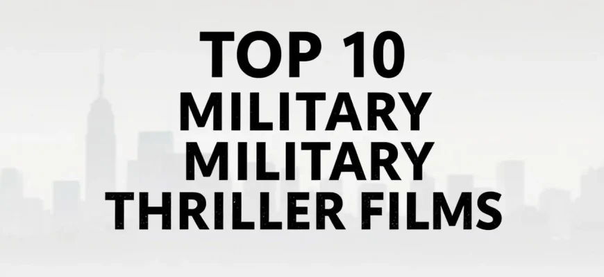 Top 10 Military Thriller Films You Can't Miss