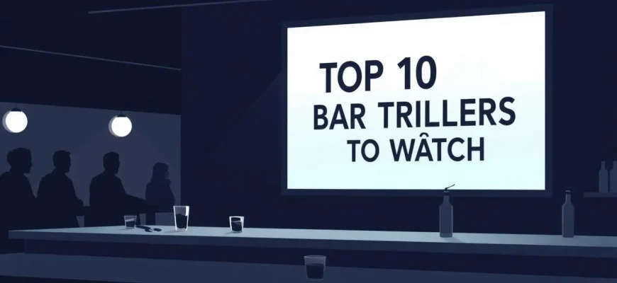 Top 10 Bar Thrillers: Suspense Over a Drink