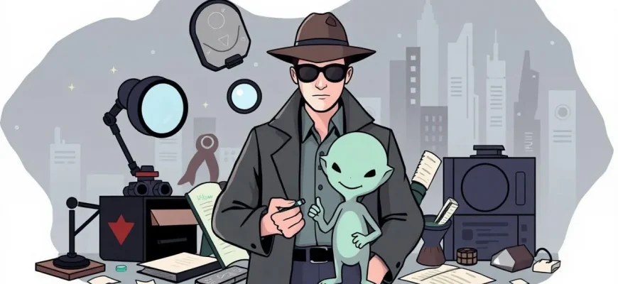 Detective Films with Friendly Aliens