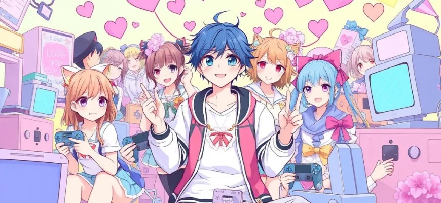 10 Shows Like Trapped in a Dating Sim
