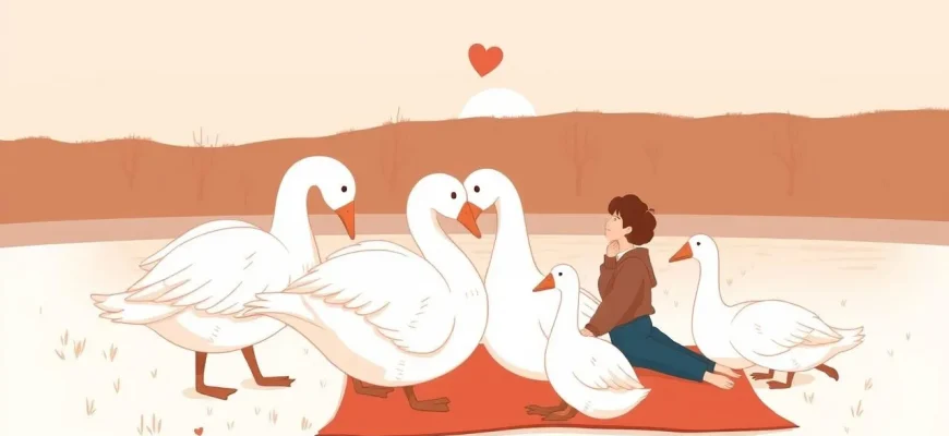 Goose Romance: A Cinematic Journey