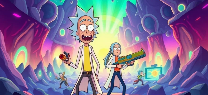 10 Shows & Movies Like Rick and Morty: The Anime