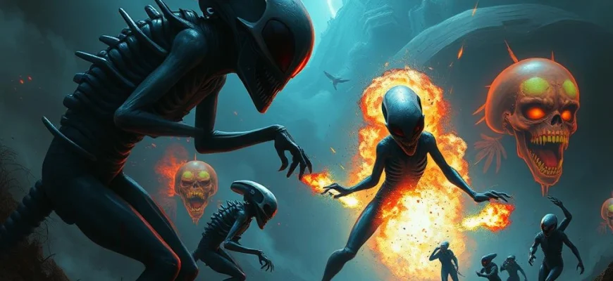 10 Movies Like Evil Aliens for Sci-Fi Horror Fans