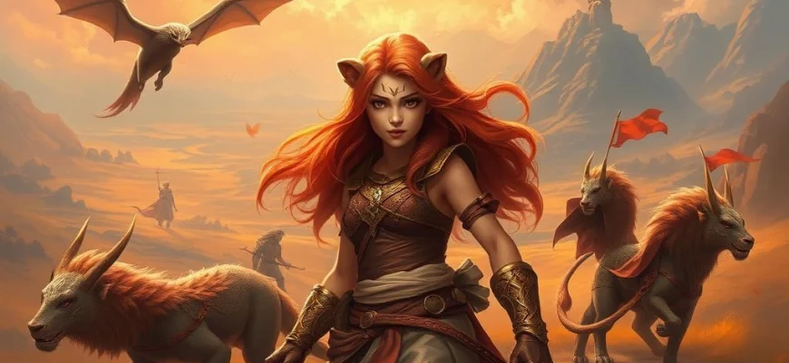 Fantasy Adventures Similar to Lion-Girl