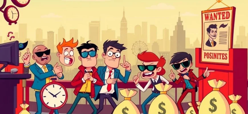 Movies & Shows Like Sticky Fingers for Fans of Heist Humor