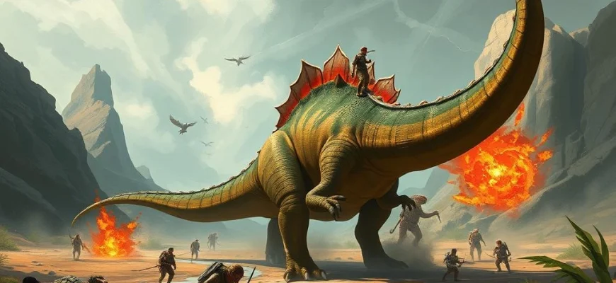 10 Thrilling Movies Like Jurassic Domination